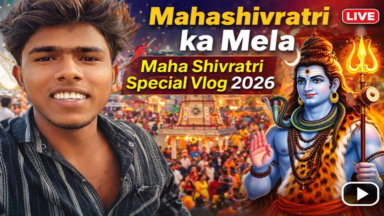 Mahashivratri ka Mela | Maha Shivratri Special Vlog 2026🎡