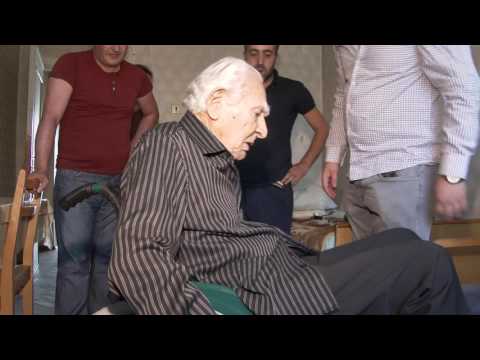 მეორე მსოფლიო ომის ვეტერანს შოთა სომხიშვილს ეტლი გადაეცა