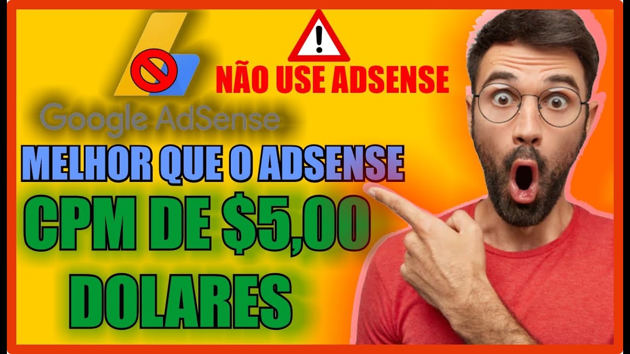 COMO GANHAR DINHEIRO COM SITES e BLOG CPM de 5 DOLARES MELHOR QUE o ADSENSE