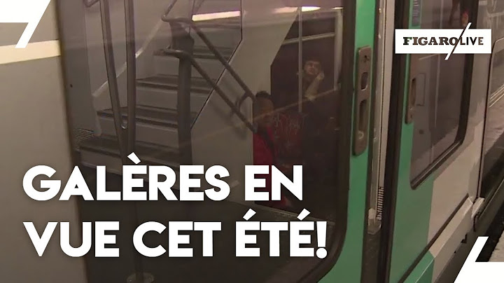 ATTENTION dans les transports à Paris cet été!