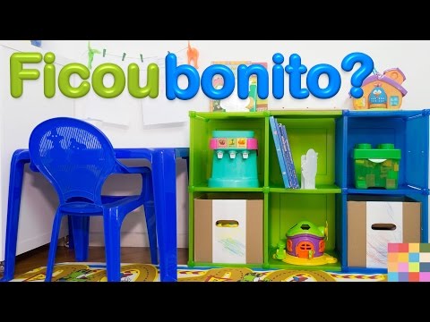 Organize brinquedos com praticidade e fofura