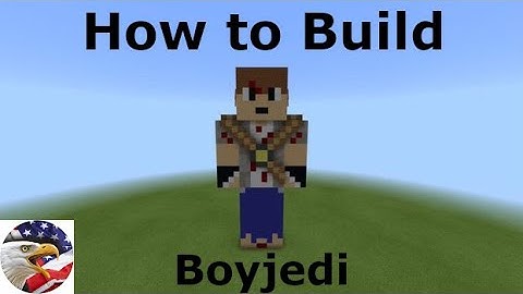 |How to Build Boyjedi (v.1)| Minecraft Skin Tutorials