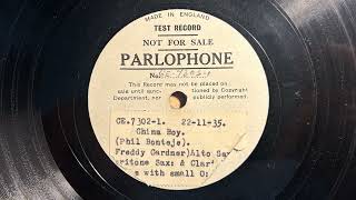 China Boy - Freddy Gardner - Parlophone Test of R 2153