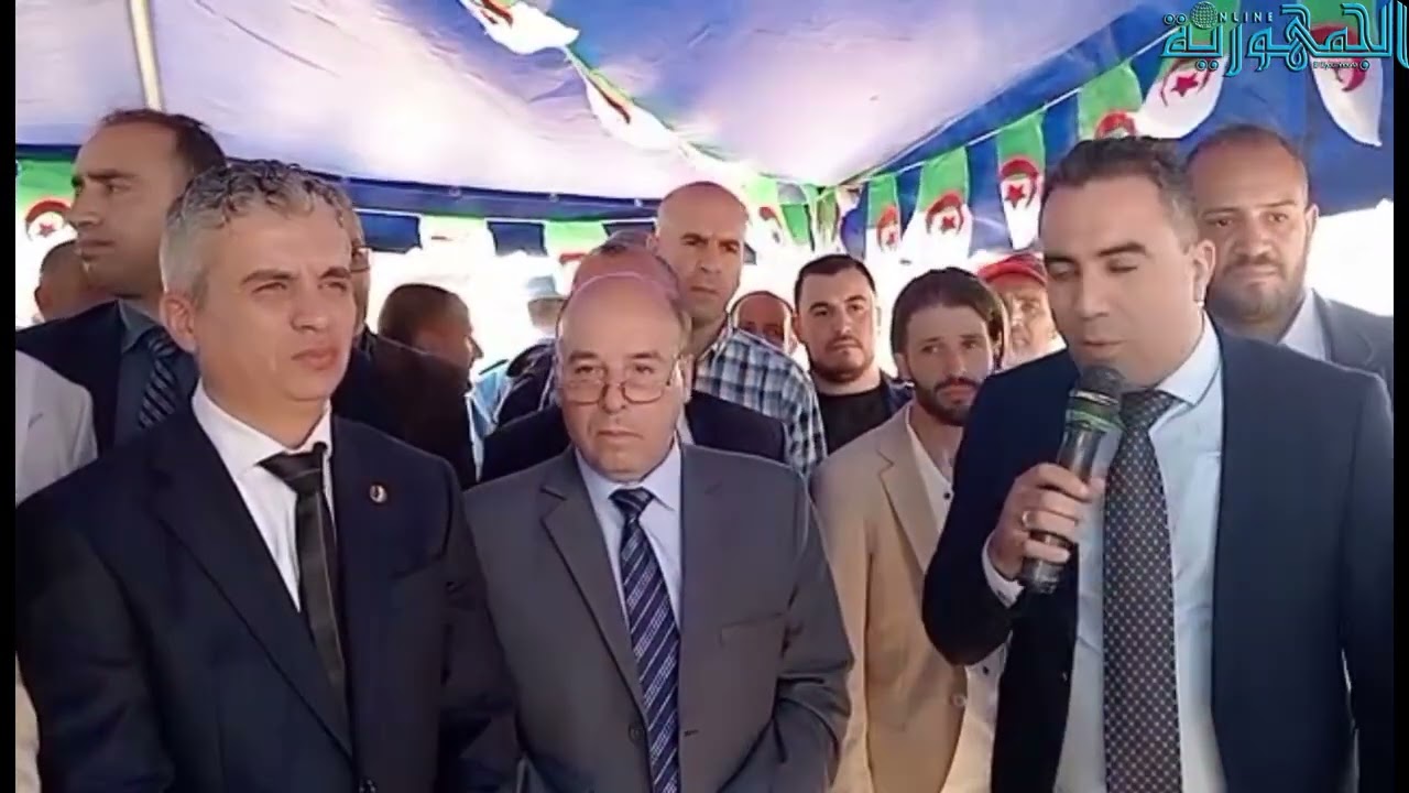 والي معسكر يعطي إشارة انطلاق 12 مشروعا  تنمويا ببلدية عين فكان