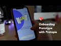 Prototype a Mobile Onboarding Process using ProtoPie