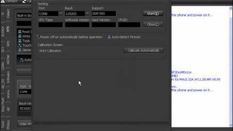 How to repair calibration MT6253 with Volcano