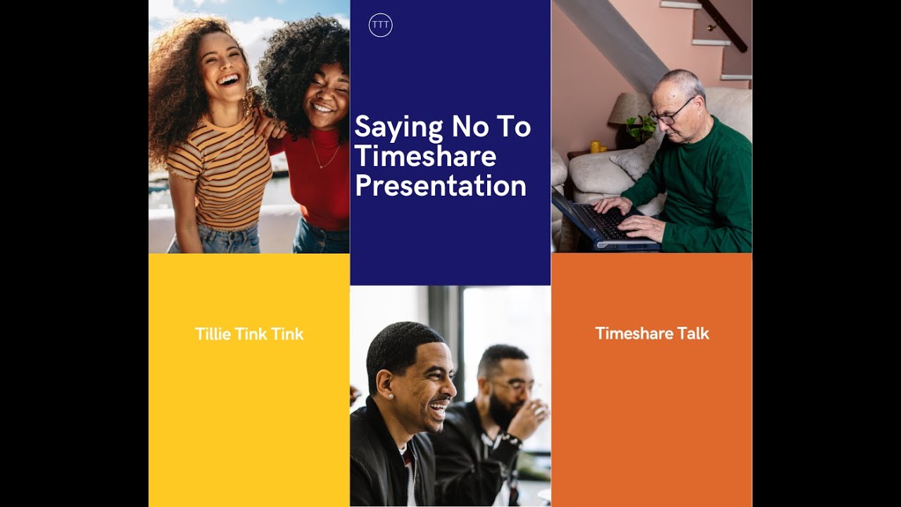 how to say no at timeshare presentation