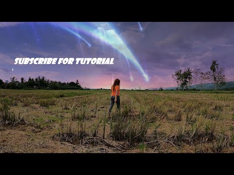 Kimi No Na wa (Your Name) Sky Transition - SUBSCRIBE FOR TUTORIAL