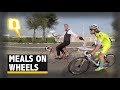 This Cyclist Gives a New Meaning to ‘Meals on Wheels’ | The Quint
