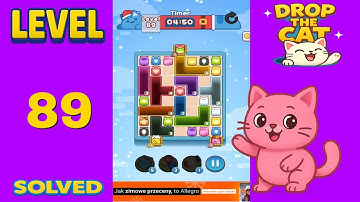 Drop The Cat – Level 89 | Fast & Clean Solution