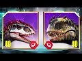 INDOMINUS REX Vs INDOMINUS REX GEN 2 - Jurassic World The Game