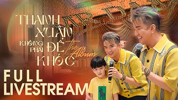 [ FULL LIVESTREAM ] THANH XUÂN KHÔNG PHẢI ĐỂ KHÓC - ĐÀM VĨNH HƯNG
