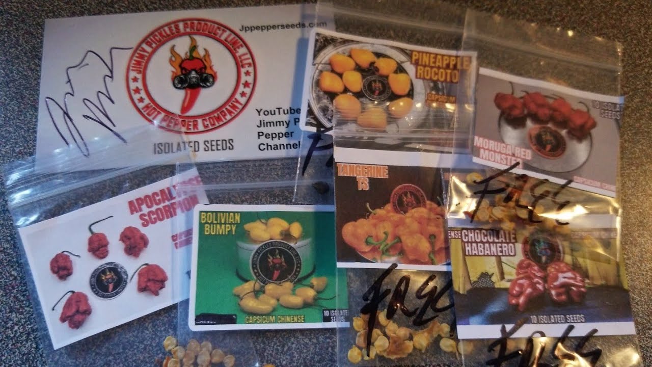 Pepper Seed Haul From