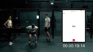How many athletes' vertical jumps can Output Sports test in 30 seconds with one sensor?