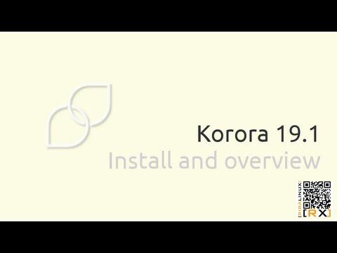 Korora 19.1 Install and overview |