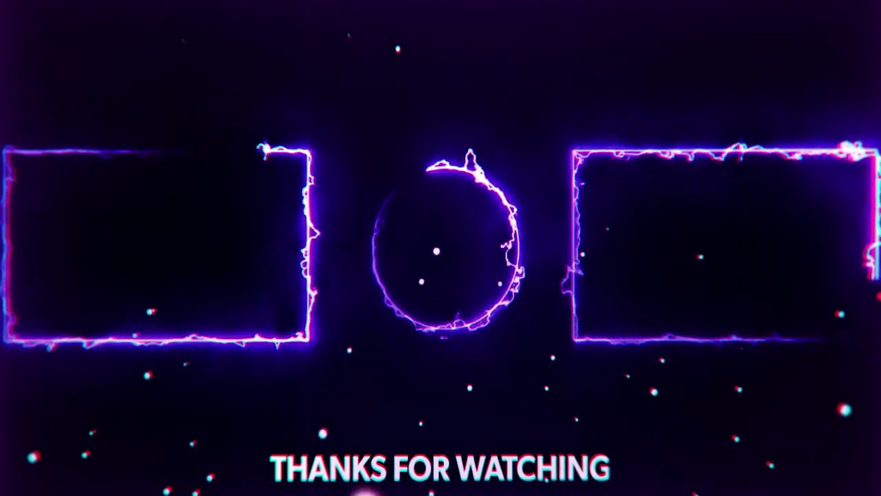 Free Outro Template 15 END SCREEN NO TEXT YouTube