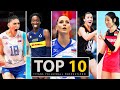 TOP 10 Legendary Volleyball Spikers | Women's Volleyball