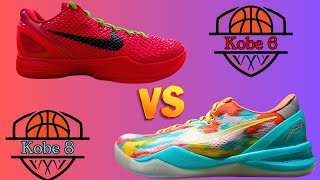Nike Sneaker Battle: Kobe 6 vs Kobe 8.. Which Protro is Better!?