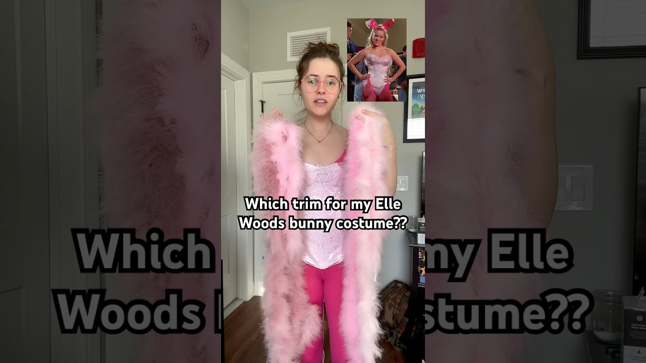 Elle Wood’s bunny costume has always been my fave #legallyblonde #sewing #cosplay