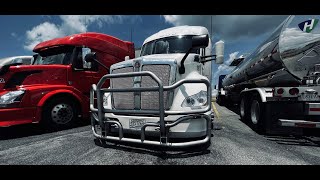 Обзор Американский трак Kenworth T680.Моя новая работа!