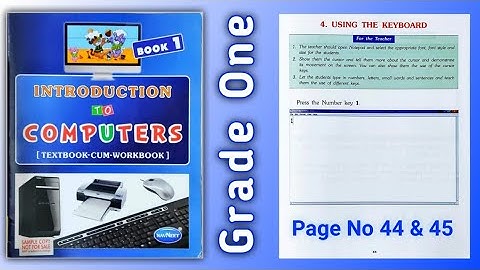 Exercise STD 1st | Using the keyboard | NavNeet | ‎@Smart_Learners_Hub