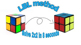 2x2 LBL method (solve 2x2 in 8 seconds or less)