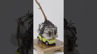 ARTHUR SIMMS - RX&amp;SLAG Paris New-York | Portrait of a politician vomiting