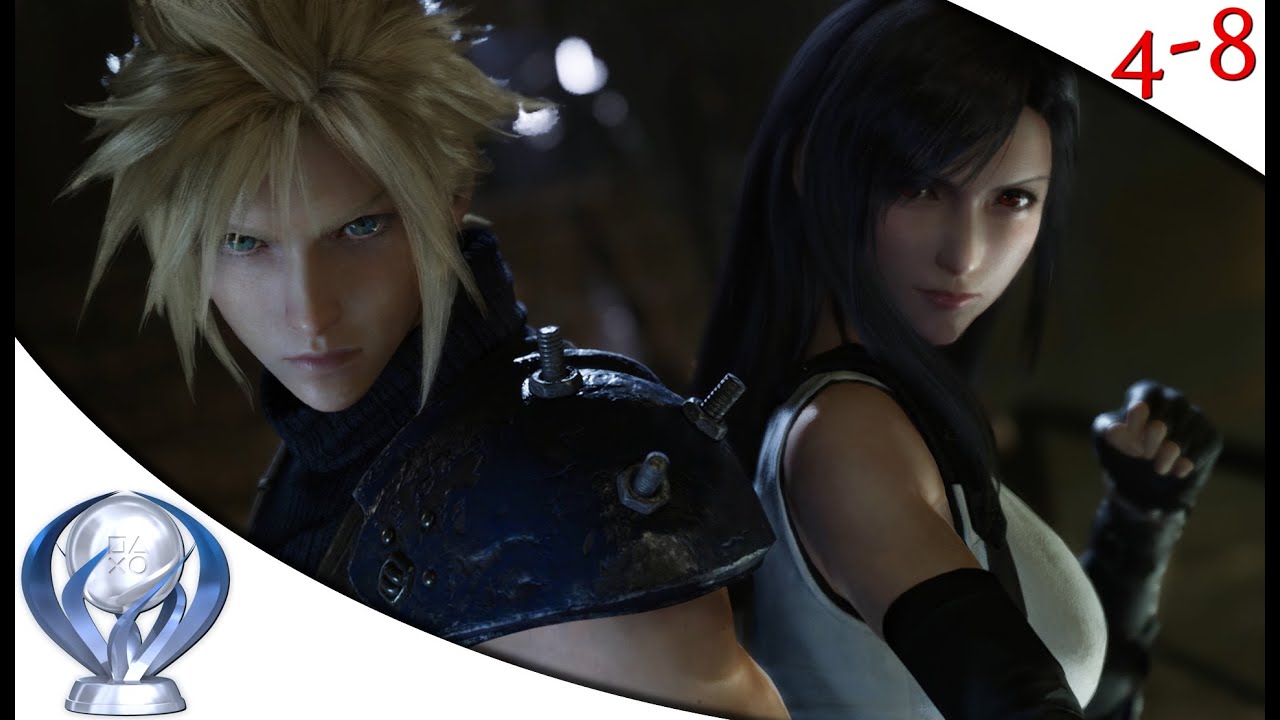 Getting The Final Fantasy VII Remake Platinum Trophy [4-8Live] - YouTube