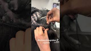 Meshless integration system #hairlosssolution #thinninghairsolution #hair extension expert