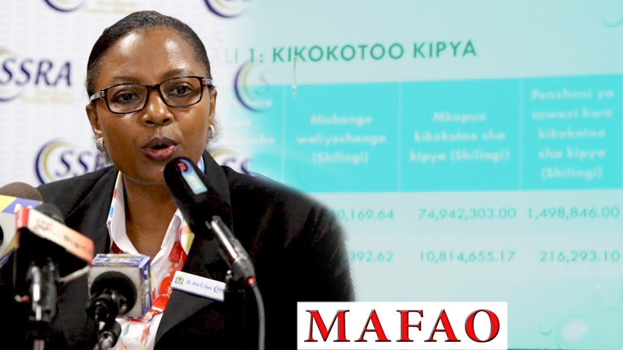 SSRA: JINSI UTAKAVYOPATA MAFAO YAKO BAADA YA KUSTAAFU