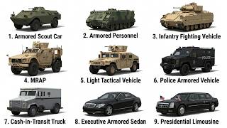Every Armored Car Type Explained....