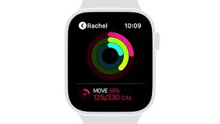 Apple Watch Series 4 — How to Start an Activity Competition — Apple