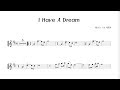 ABBA "I have a Dream" 알토색소폰 연주 Alto Saxophone cover 김은산