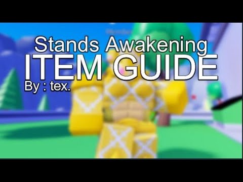 COMO FAZER TRADE NA NOVA ATUALIZAÇÃO DO STANDS AWAKENING 