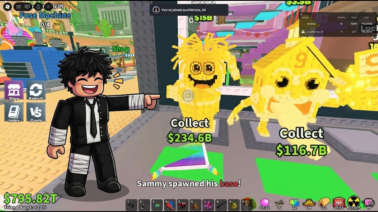 دخلت سيرفرات خاصة في وقت الحدث وسرقتهم في روبلكس ماب السرقة | Steal a Brainrot Roblox