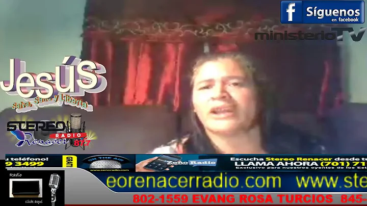 Predicacion evang Rosa turcios