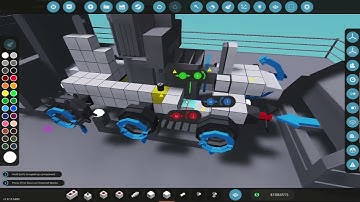 Stormworks - Research Ship - Uranium Robot final work