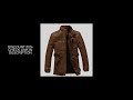 Thick Warm Cashmere Men Outwear Fleece Fur Collar Windbreaker Coats Men's Military Tactical Leather