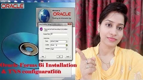 Oracle Developer 6i Install Form & Report |Oracle Developer 6i Install Form & Report | Oracle apps