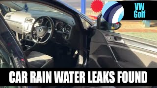 VW Golf 2014 | Part 1 | Water Leak Detection Service | #VolkswagenLeaks