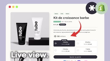 Visitor Count Shopify - Live View and Visitor Counter Urgency on Shopify