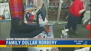 Hillsborough sheriff's deputies searching for Family Dollar robbers