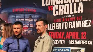 Lomachenko Face Off Vs Anthony Crolla Don’t Miss Friday Night