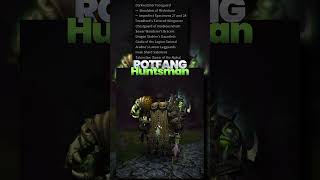 Roftang Huntsman 💀 Savage Hunter Aesthetic #worldofwarcraft #transmog #hunter #survival #midnight