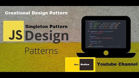 Design Patterns in JavaScript ( Tamil ) - Singleton Pattern