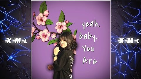 Beautiful 🌸 | XML FILE 🗃️ WhatsApp status | Alightmotion || Link in description box 📌⤵️🔰