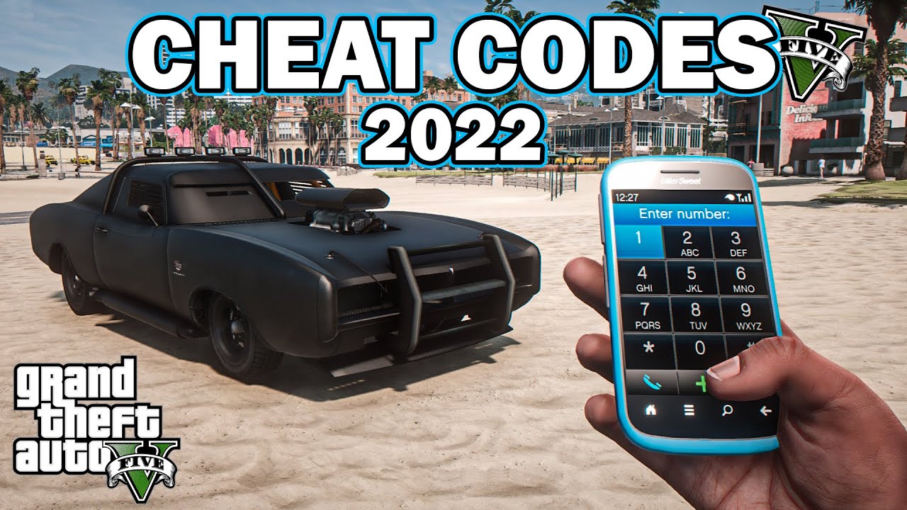 GTA 5 - NEW Cell Phone Cheat Code Numbers - Use Cheats On Your Phone (GTA V  PS4 & Xbox One) 