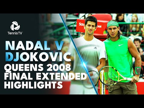 When Nadal & Djokovic Met In The Queen's Final! 🤝 | Queen's 2008 Final Extended Highlights