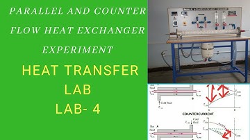 Parallel and Counter flow heat exchanger Experiment|LMTD,Effectiveness & overall coefficient|
