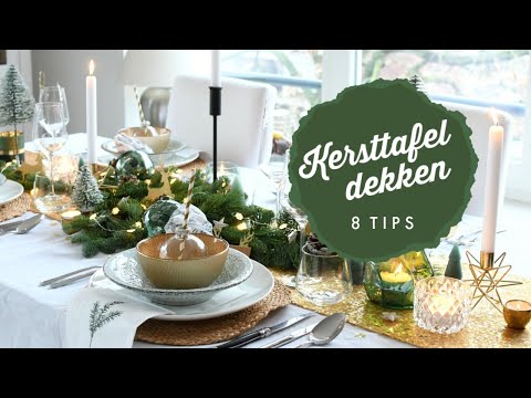 Video: Hoe Om 'n Kerstafel Te Versier